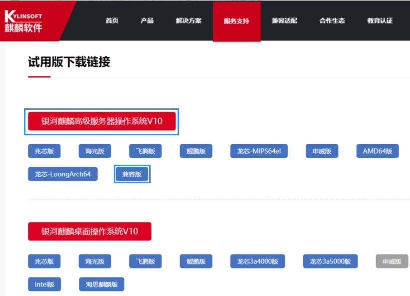 weiyigeek.top-官方下载银河麒麟高级服务器操作系统V10_iso安装包图